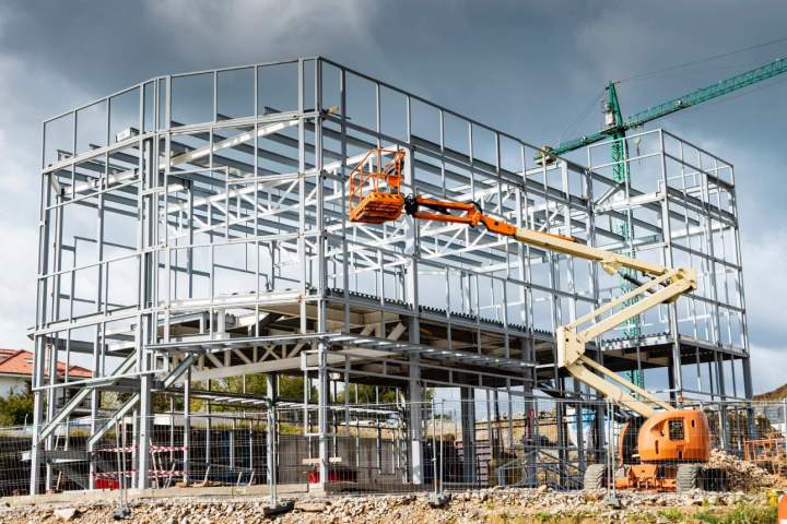 Montage structure métallique Beauzac